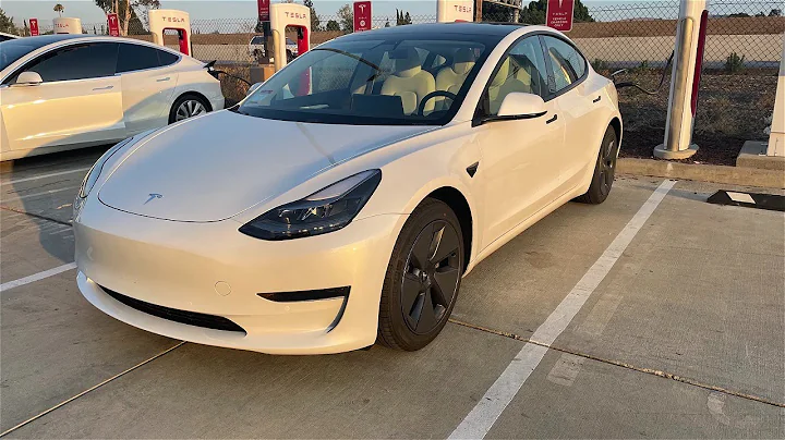 Tesla 2021 Model 3 SR+ (California) Supercharging Time/Cost!