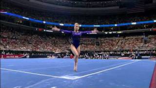 Alicia Sacramone  Floor Exercise  2008 Olympic Trials  Day 2