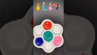 The Super Mario Galaxy mix. Color mixing. Paint mixing.