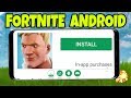 Fortnite MOBILE on ANDROID Download RELEASE DATE Reasons | Fortnite Mobile