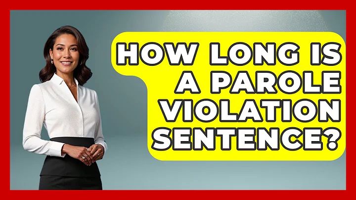 How Long Is A Parole Violation Sentence? - Jail & Prison Insider