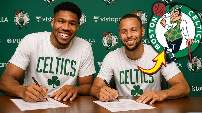 NBA IN SHOCK: GIANNIS AND CURRY LINKED TO CELTICS SUPERTEAM OF DREAMS | Boston Celtics News