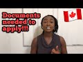 DOCUMENTS NEEDED TO APPLY FOR CANADA STUDY VISA | International Students