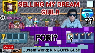 Selling My Dream Guild For? Legendary Mascot Ft. Growtopia Jamew7