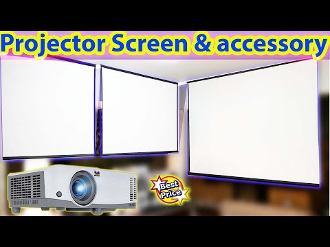 All Type of Projector Screen, projector mounts and accessories Available in Best