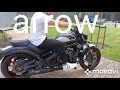 Vulcan s arrow exhaust VS stock