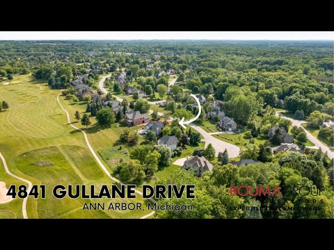 4841 Gullane Drive, Ann Arbor, MI home video tour