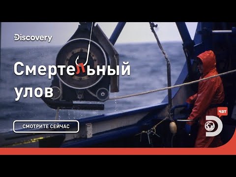 Видео: Человек за бортом | Смертельный улов | Discovery