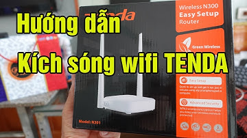 Hướng dẫn cài kích sóng wifi tenda I tenda wifi repeater installation instructions #Thắng #Cóc