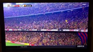 Lionel Messi goal call on ESPN by Mark Donaldson and Craig Burley