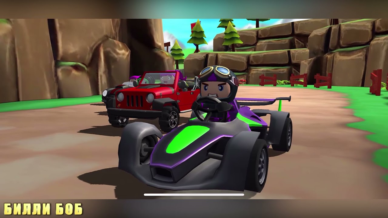 Я НЕ МОГУ ИХ ОБОГНАТЬ! (Прохождение Rev Heads Rally на iOS/Android)