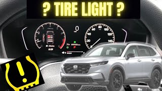 Reset Tire Light 2023 Honda CR-V