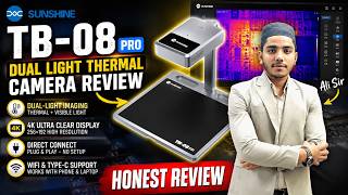 Sunshine TB-08 Pro Review – Unboxing & Real Testing (Infrared Thermal Camera) +918851213933