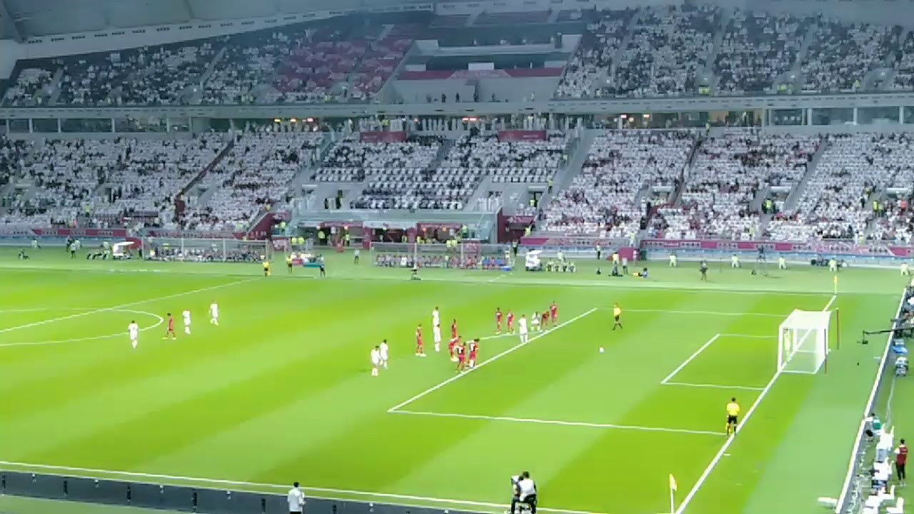 Qatar vs UAE (UAE 1st Goal) - YouTube