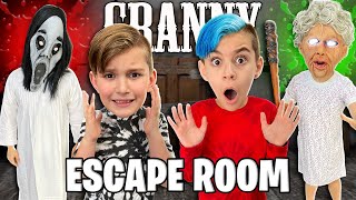 Locked in GRANNY’S Escape Room (FUNhouse Family) Granny In Real Life