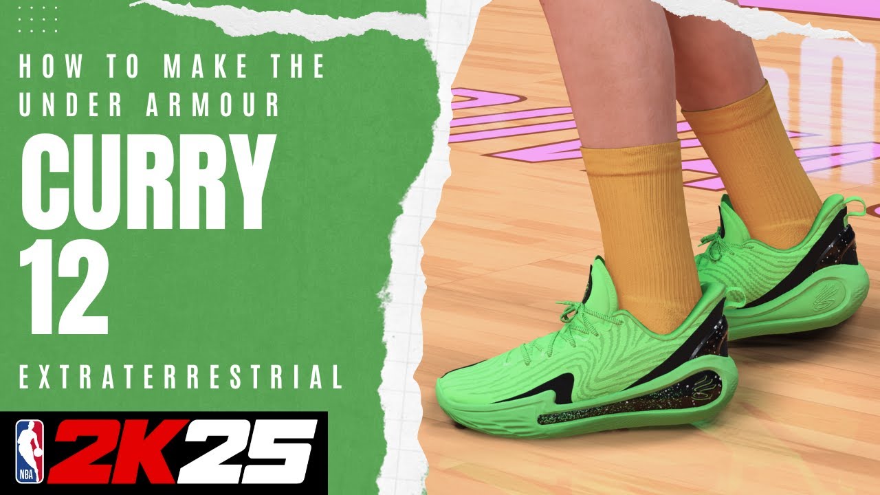 Under Armour Curry 12 Extraterrestrial | NBA 2K25 Next Gen Shoe
