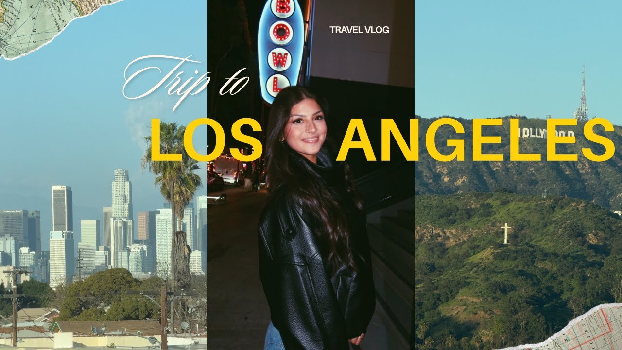 traveling to LA to chase a dream || airport , first night out ,luxury hotel