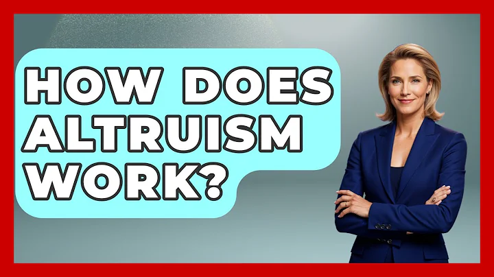How Does Altruism Work? - The Ethical Compass