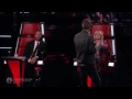 Miley cyrus  adam levine singing honey bee by blake shelton on the voice