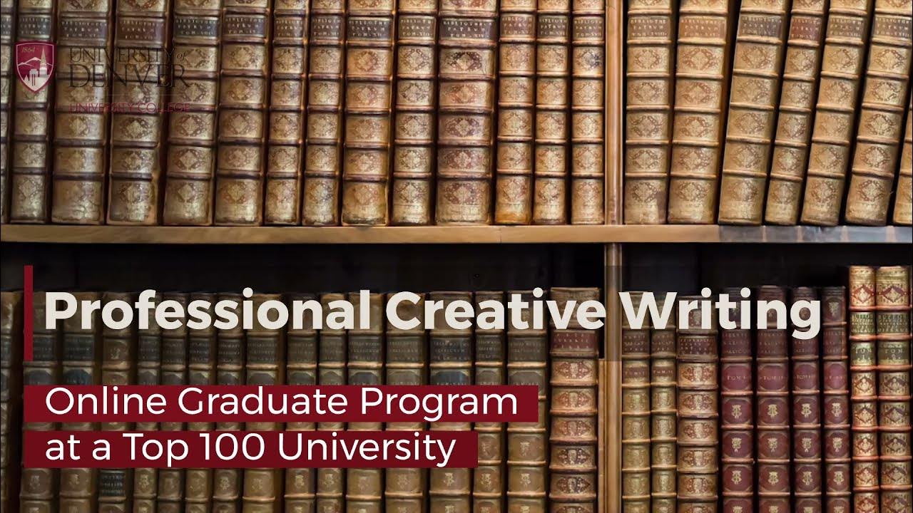 creative writing graduate program