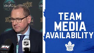 Maple Leafs Media Availability | NHL Draft | June 29, 2024
