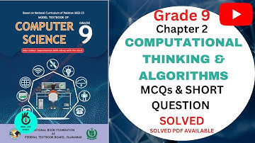 NBF GRADE 9 COMPUTER SCIENCE || UNIT 2||EXERCISE SOLVED ||COMPUTATIONAL THINKING & ALGORITHM