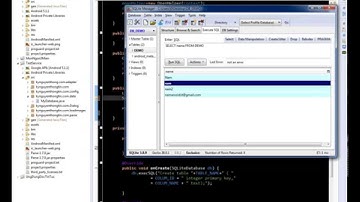 Hướng dẫn lấy dữ liệu tư SQlite, Android Sqlite Demo 5