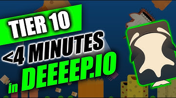 How to Get Tier 10 as FAST AS POSSIBLE in Deeeep.io