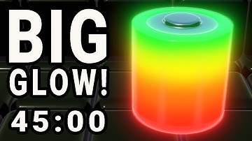 3D Giant Charging Battery - 45 Minute Visual Countdown Timer