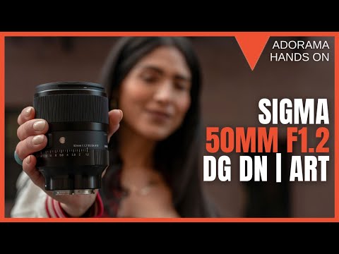 SIGMA 50mm F1.2 DG DN Art | Brightest and Lightest Art Lens Yet!