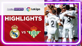 Real Madrid 2-1 Real Betis | LaLiga 22/23 Match Highlights