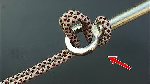 An Incredible Camping Knot EVERYONE Must KnowIncredible string line trick - Simple but works.