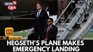 BREAKING: Pete Hegseth’s Plane Makes Emergency Landing Mid-Flight | US News | Trump 2025 | 4K