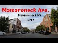 Mamaroneck NY  Mamaroneck Ave. ( Drive Thru )  4K Travel Videos  Part 3