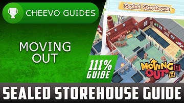 Moving Out | Sealed Storehouse (111% Walkthrough) **XBOX GAME PASS**