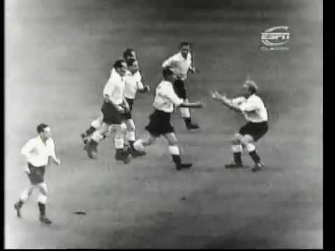 Inghilterra - Ungheria 3-6 (partita amichevole / friendly match - 1953)