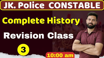 Jkp Important MCQ  l. jk police Mock test #jkphistorymcq by Rohit verma @k19_Vampire