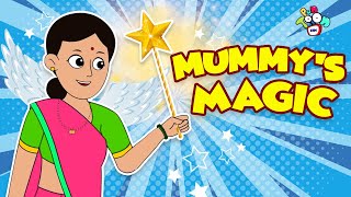 Mummy's Magic | Masterchef Mom | Animated Stories | English Cartoon | Moral Stories | PunToon Kids