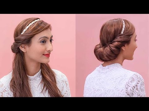 Hairstyles Using A Hairband | Grecian Updos