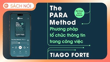 [Sách Nói] The Para Method - Phương Pháp Tổ Chức Thông Tin Trong Công Việc - Chương 1 | Tiago Forte