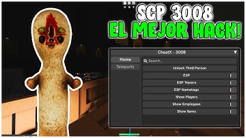 EL MEJOR H4CK DE SCP 3008 | ESP, ESP ITEMS, TELEPORT, TERCERA PERSONA Y MÁS! | ROBLOX