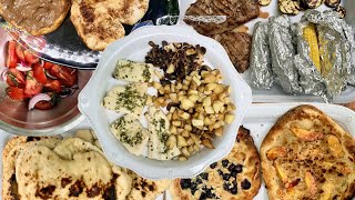 Chimichurri Grilled Flank Steak & Halibut Surf & Turf | Outdoor Grill + Pizza Oven Meal