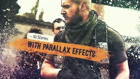 Parallax Freeze Frame - After Effects Template