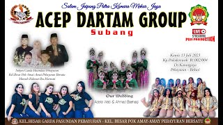 🔴 { LIVE } MALAM SALAM JAIPONG PKMJ ACEP DARTAM GROUP 13 JULI HAJAT.DASUM/MDR.HENDRIK/IBU.MARWATI