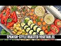 The Best Roasted Vegetables EVER | Spanish Verduras al Horno Recipe