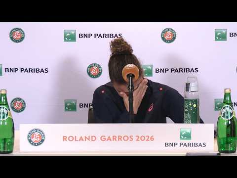 Video Roland-Garros 2026 - Jasmine Paolini in lacrime: È difficile accettare