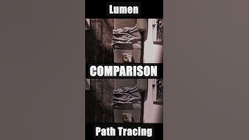 Lumen VS Path Tracing Dynamic Shadow