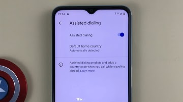 How to enable/disable Assisted dialing on Realme C35 Android 11