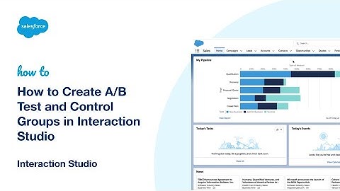 How to Create A/B Test and Control Groups in Marketing Cloud Personalization