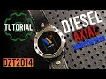 DIESEL AXIAL DZT2014 SMARTWATCH touchscreen, heart rate sensor, NFC, GPS